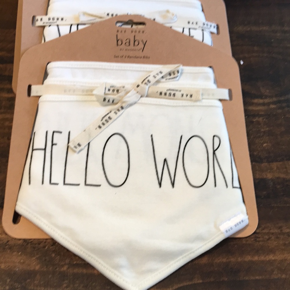 12!! Bibs by RAE DUNN NWT! - Picture 12 of 13